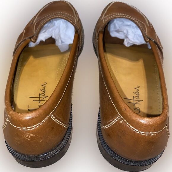 Cole Haan Men’s Size 9 Brown Leather Douglas Slip On Penny Loafers main image 6